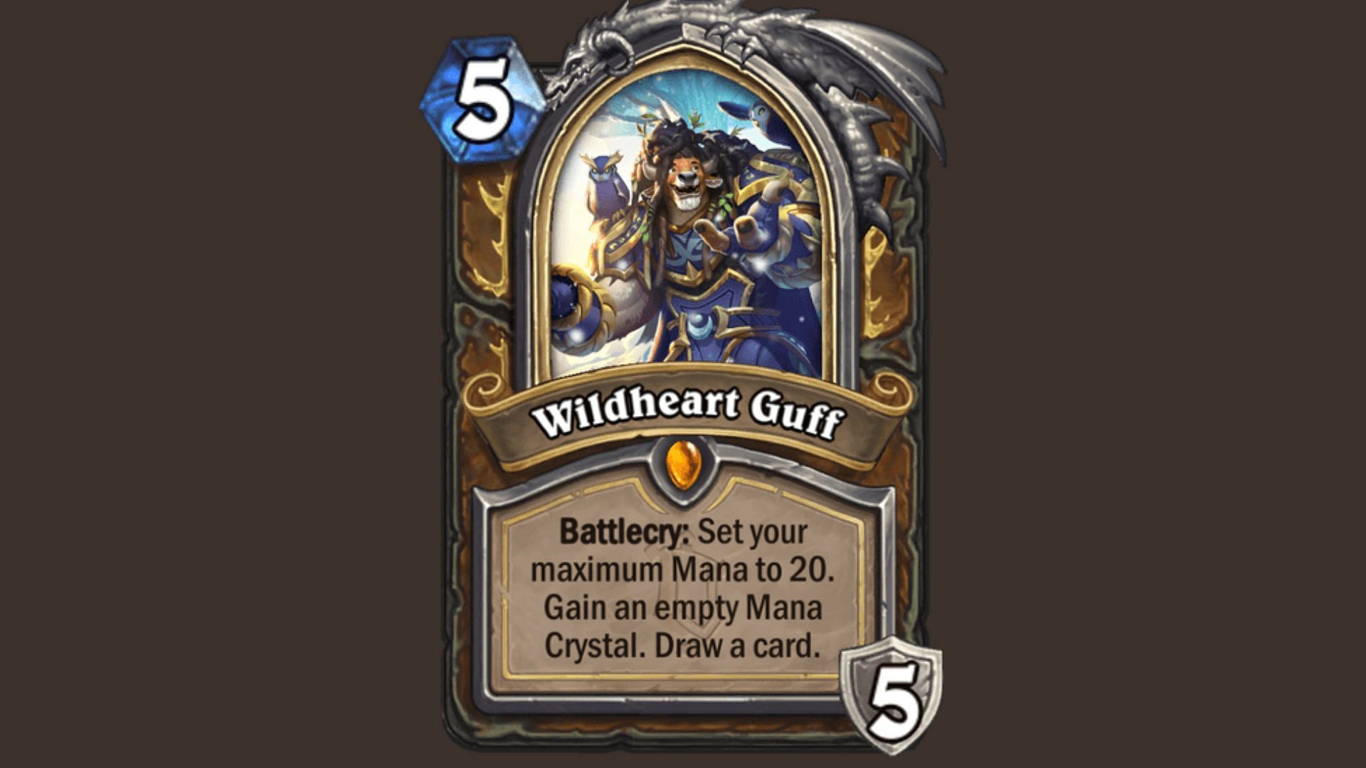 The value that Wildheart Guff provides to control or combo Druid is enormous (Image via Blizzard Entertainment, Inc.)