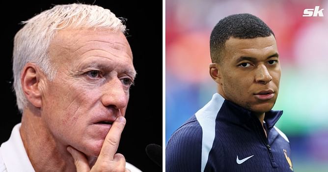 “Be careful when you pick things up” - France coach Didier Deschamps responds to sexual assault allegations against Kylian Mbappe in Sweden