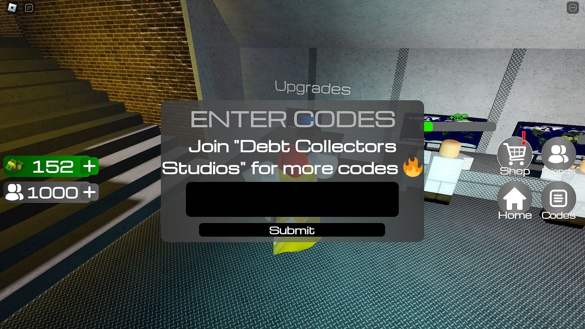 Active codes for The Earth is Flat Tycoon (Image via Roblox)