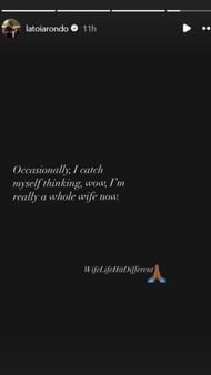 Latoia Rondo's IG story