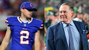 Bill Belichick hilariously roasts Bills' Tyler Bass for missing extra point kick vs. Jets on MNF