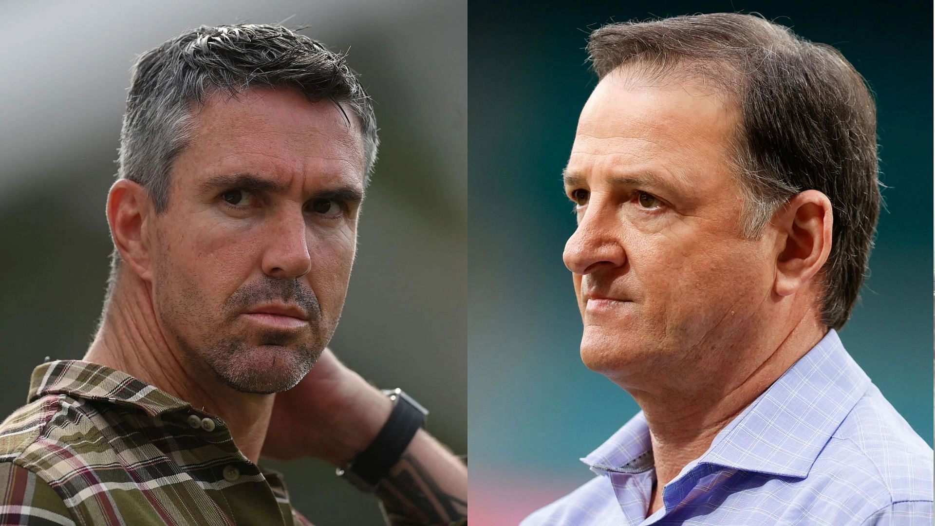 Kevin Pietersen (L) and Mark Waugh (R) responded to Mickey Arthur