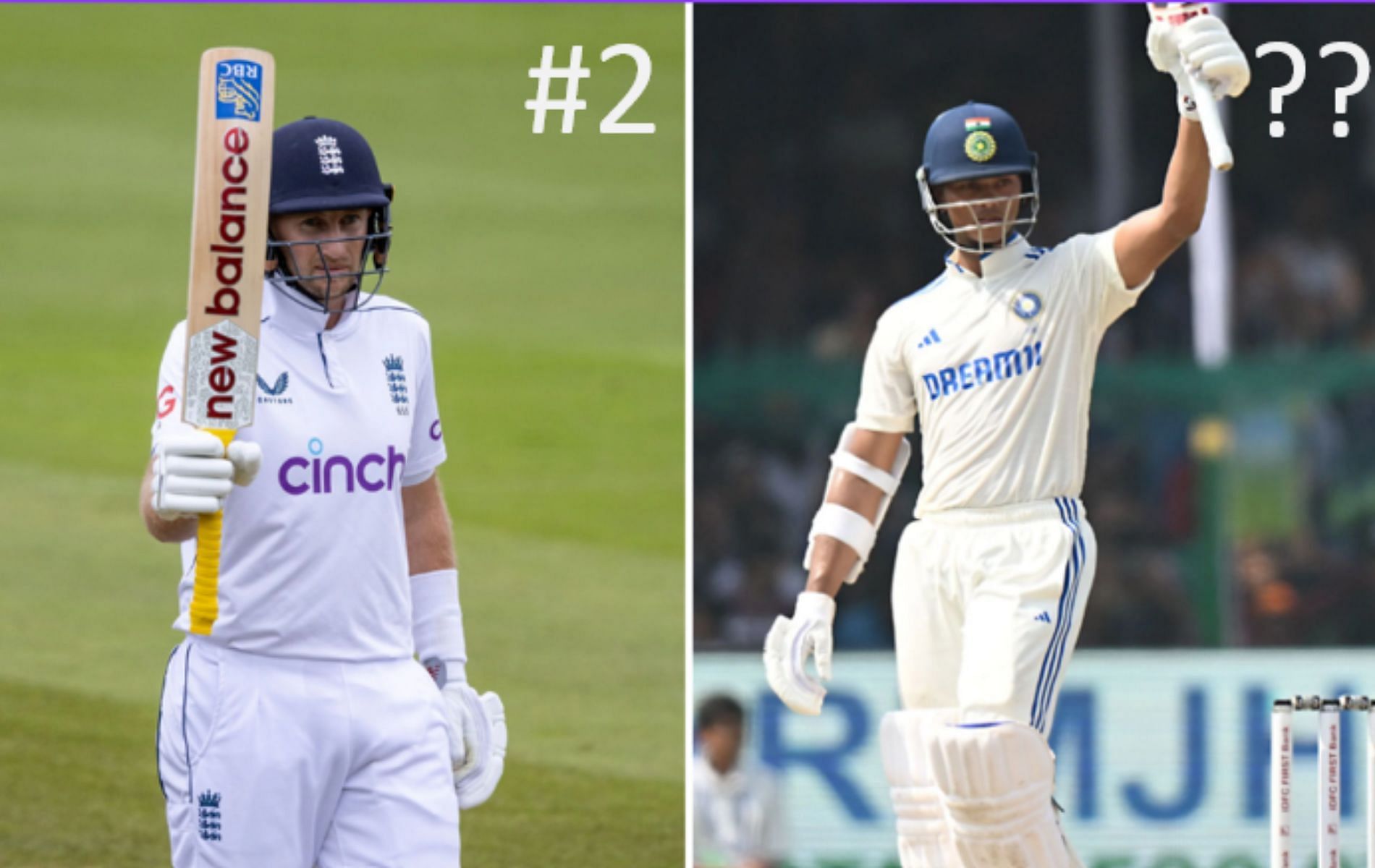Root and Jaiswal have on a run-scoring spree in Test cricket this year [Credit: Getty]