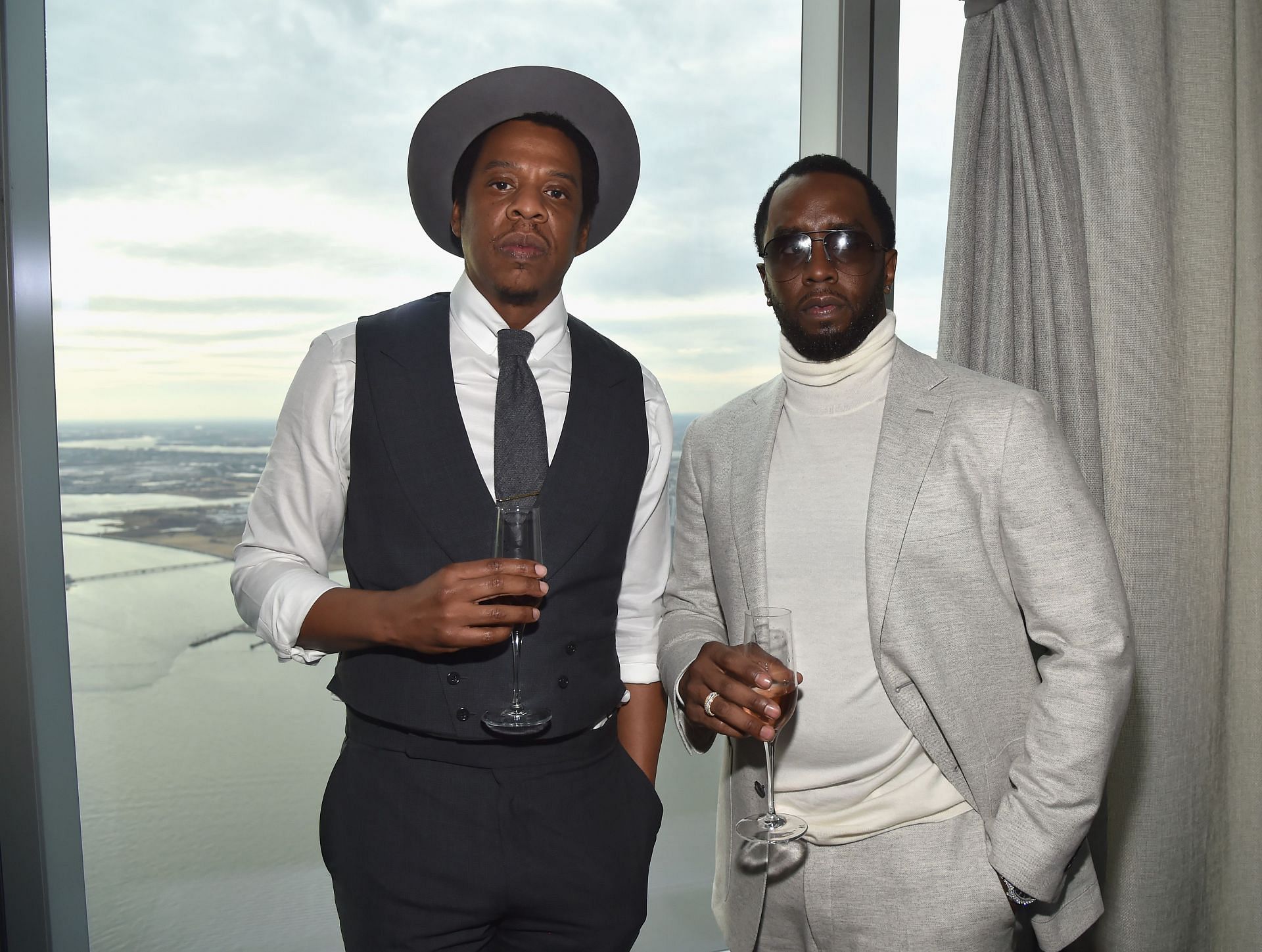 Jay-Z and Sean &quot;Diddy&quot; Combs (Image via Getty)