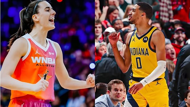 Tyrese Haliburton reveals he and GF Jade Jones have become friends with Caitlin Clark & Connor McCaffery: "We talk pretty often"