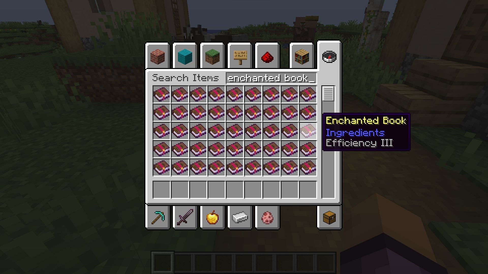 All enchantment books (Image via Mojang)