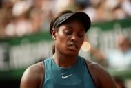Sloane Stephens during the 2018 French Open final against Simona Halep (Source: Getty)
