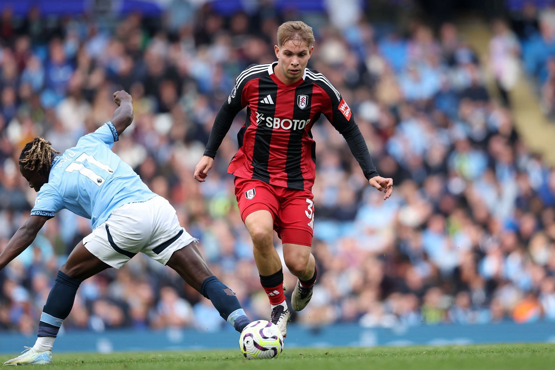 Manchester City FC v Fulham FC - Premier League - Source: Getty