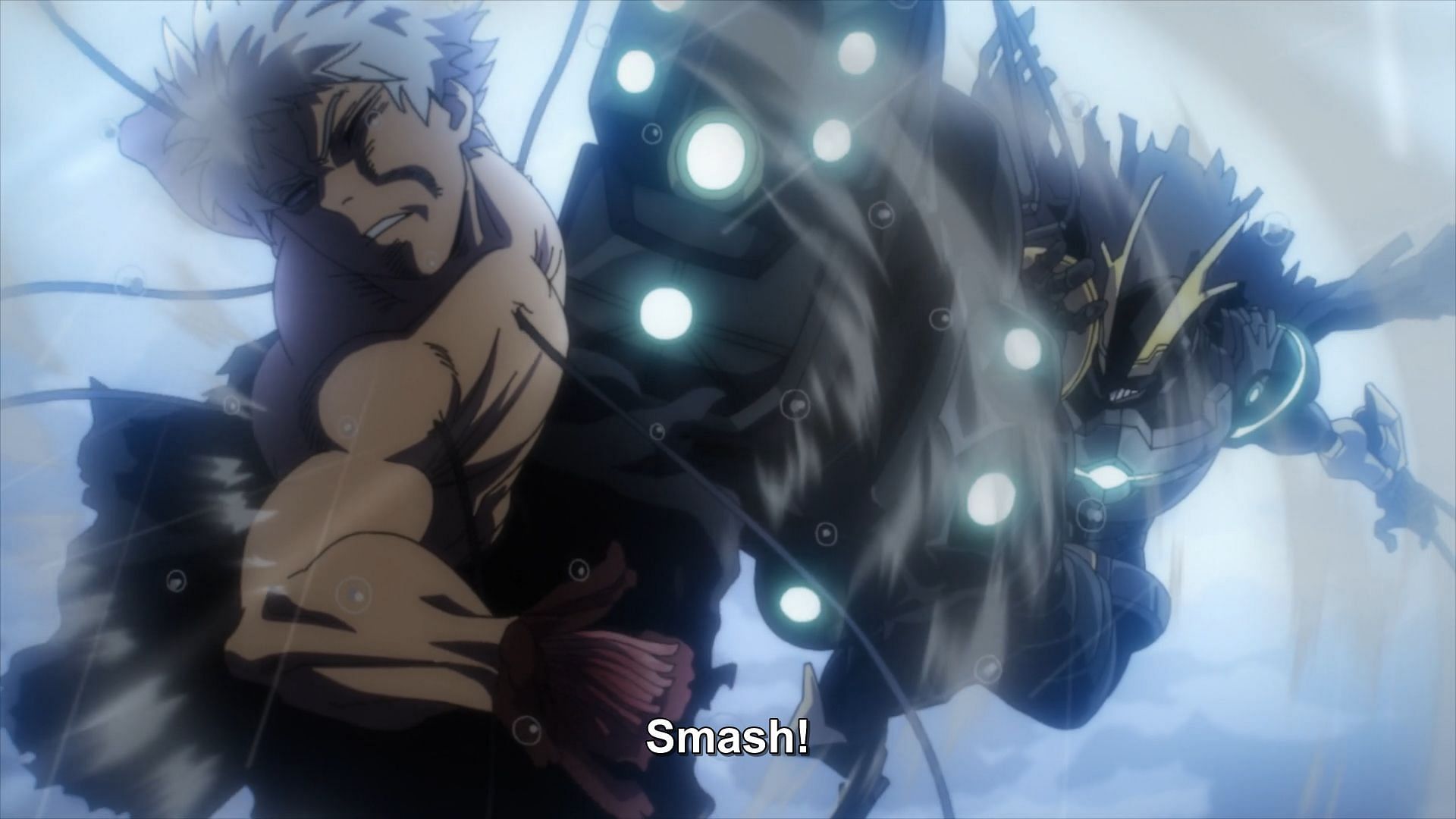 All Might uses Smash on AFO once again (Image via Bones)