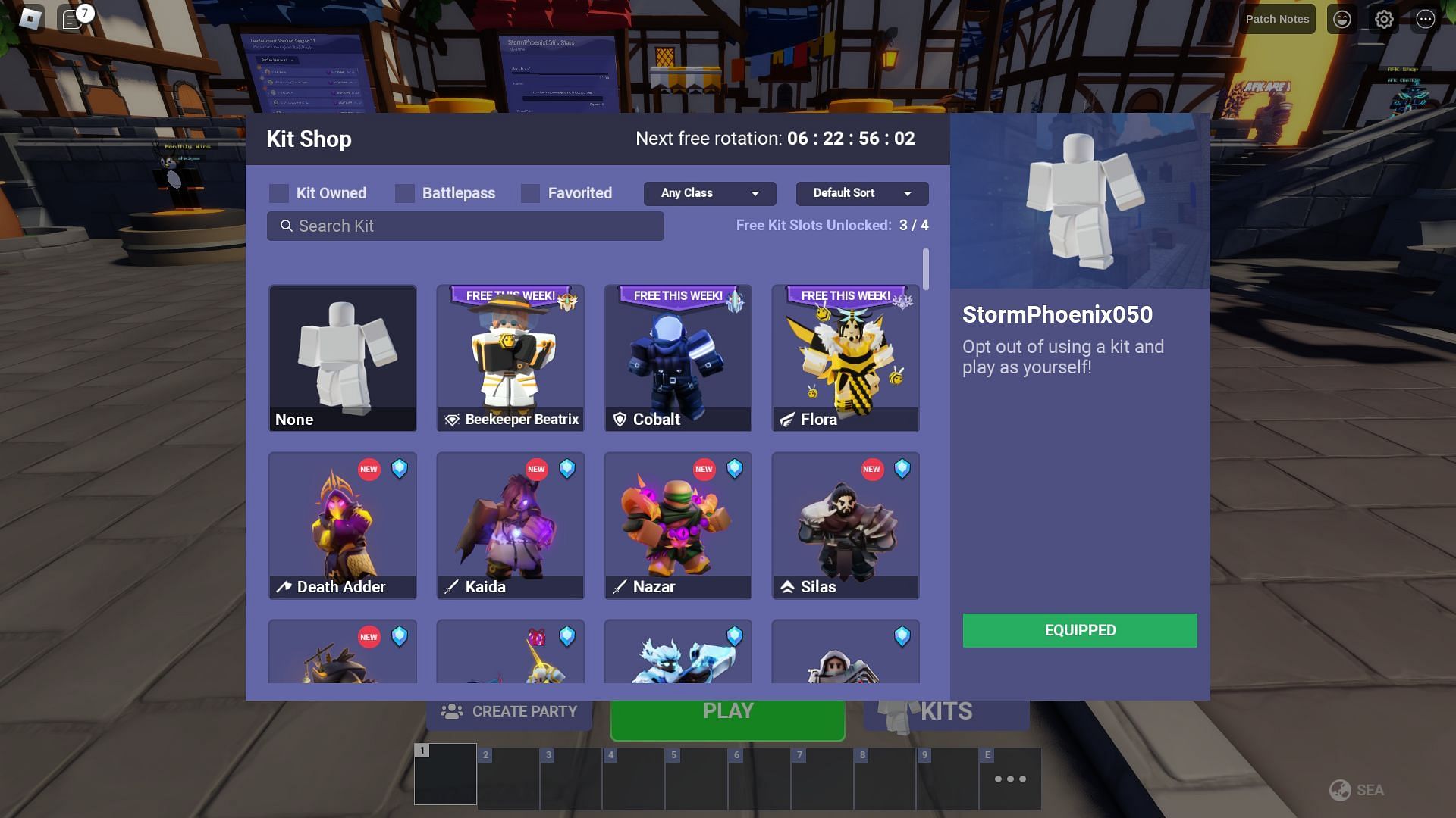 There are new free Kits in the game (Image via Roblox)