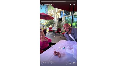 Dak Prescott spends time with girlfriend Sarah Jane, daughter MJ Rose during bye week [Image credit: @sarahjane IG]