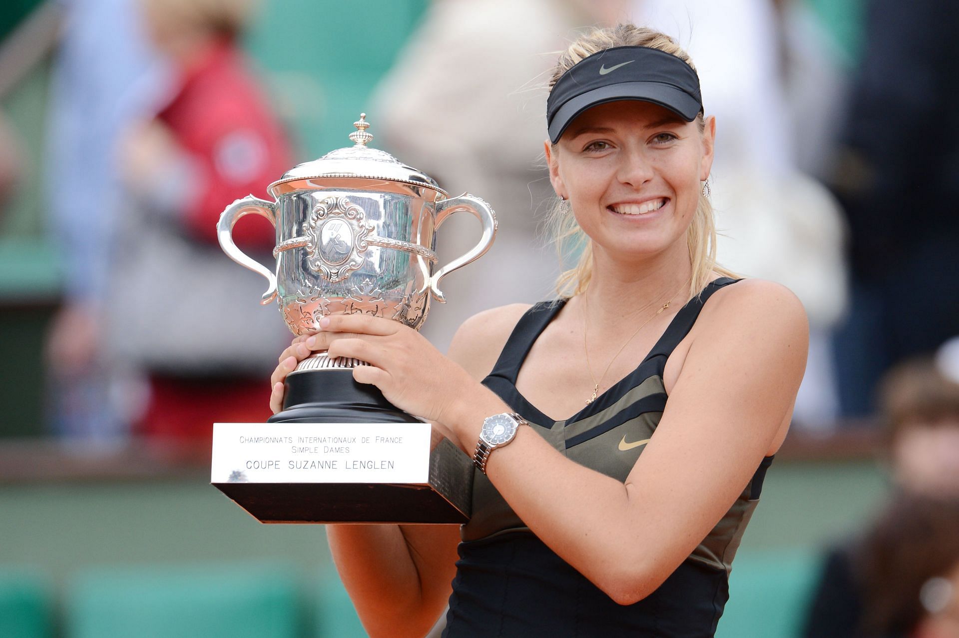 Maria Sharapova at the French Open 2012. (Photo: Getty)