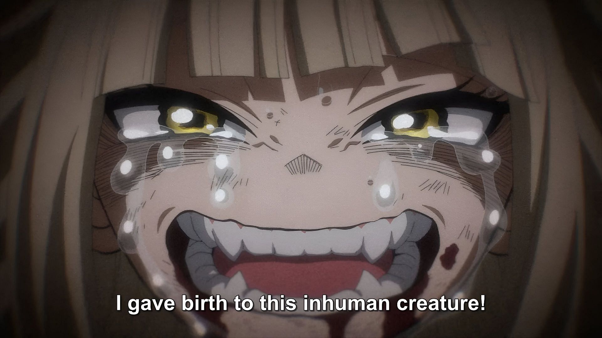 Toga Himiko as seen in the anime (Image via Bones)