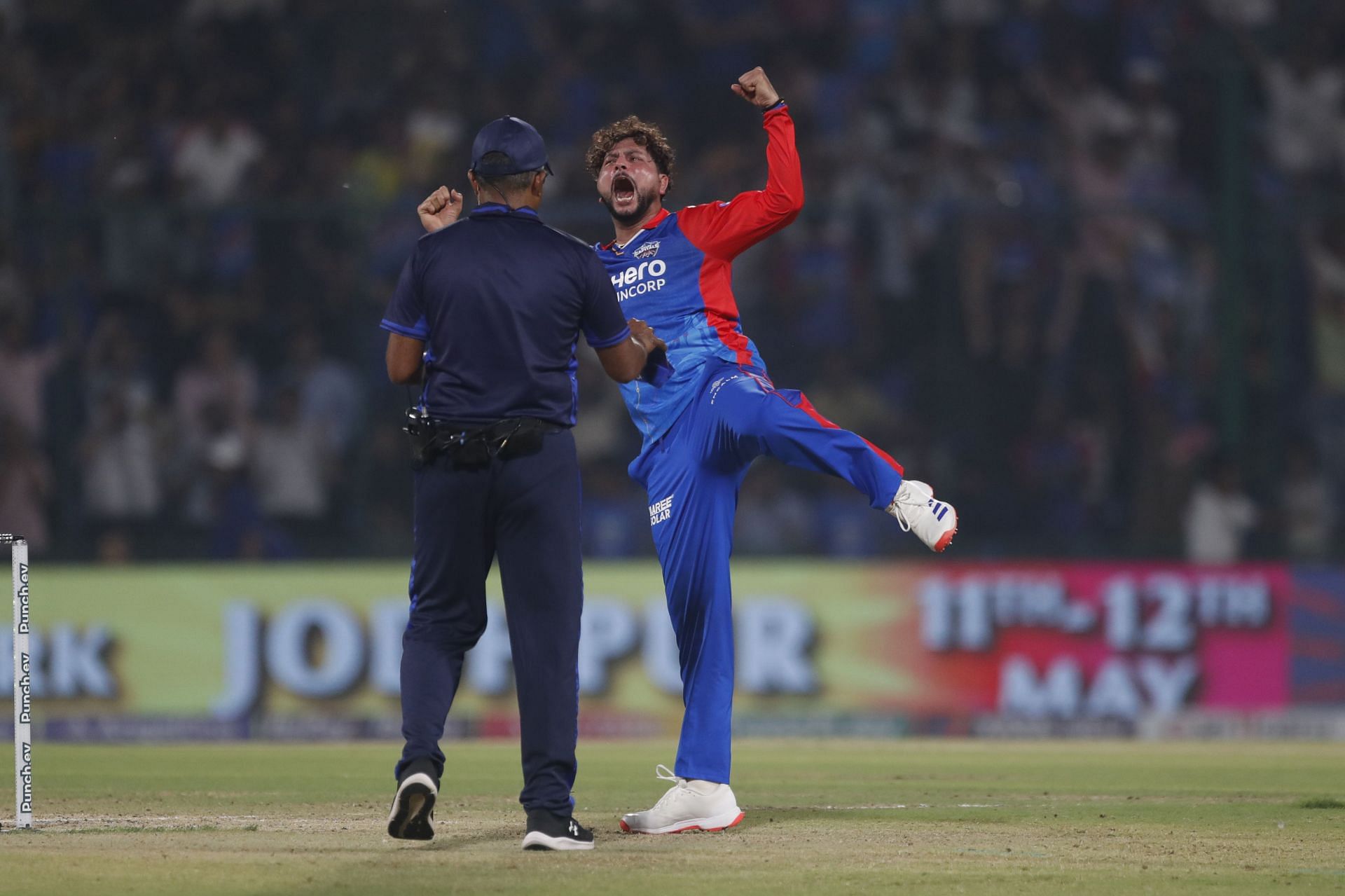 Kuldeep Yadav bagged 16 wickets in 11 IPL games in 2024. Source: Getty