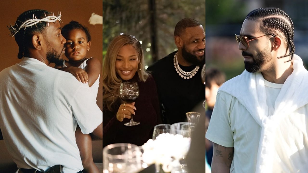 NBA fans go wild over Savannah James using Kendrick Lamar&rsquo;s &quot;Not Like Us&quot; in IG post with LeBron &amp; kids [Credit: IG/@champagnepapi, @mrs_savannahrj, X/@kendricklamar]