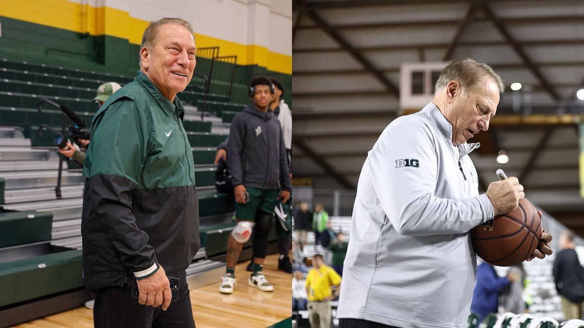 Michigan State coach Tom Izzo