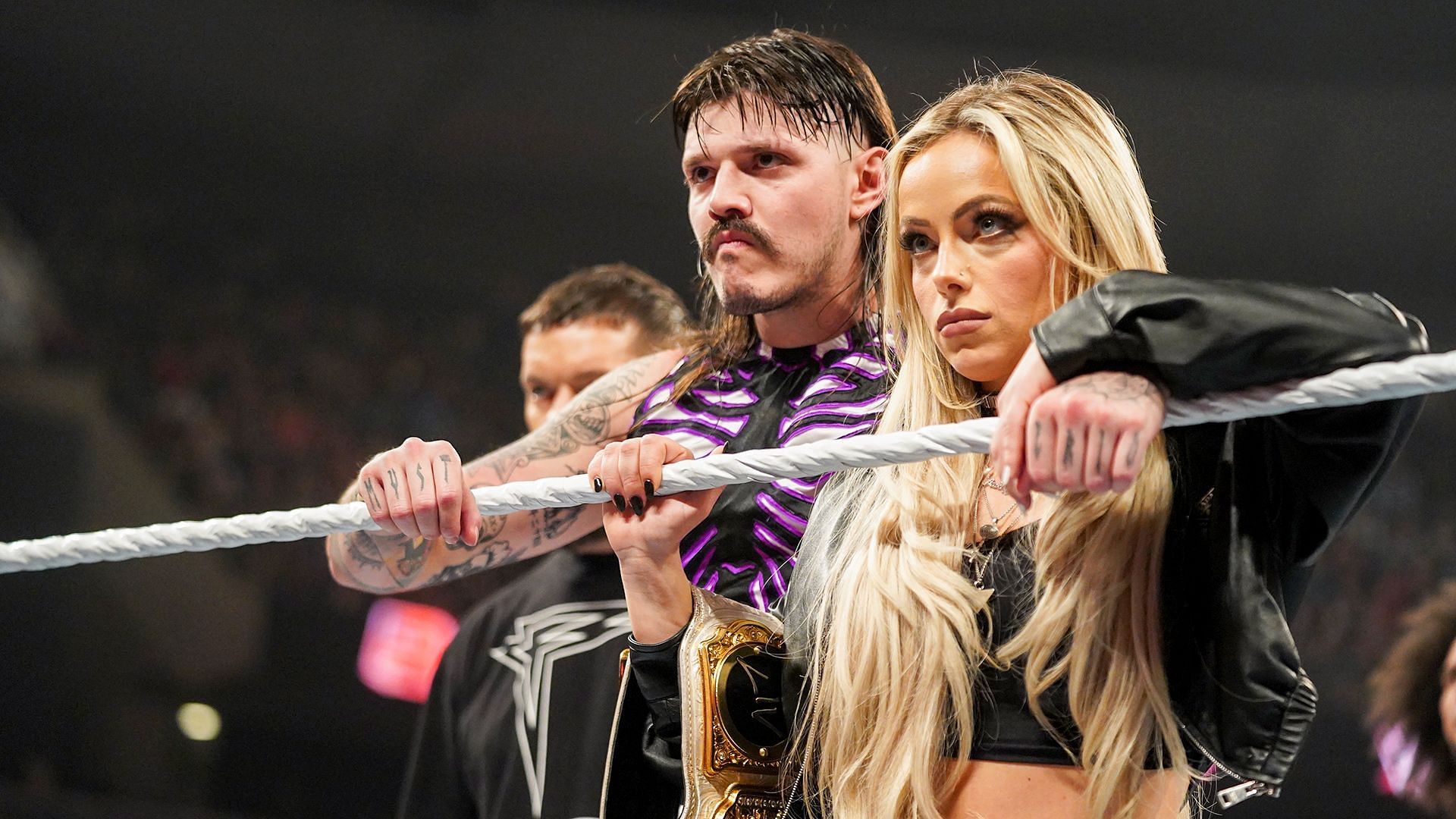 Dominik Mysterio and Liv Morgan appear on WWE RAW