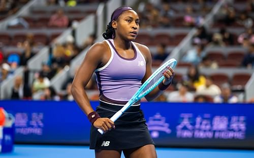 Coco Gauff at the 2024 China Open (Image: Getty)