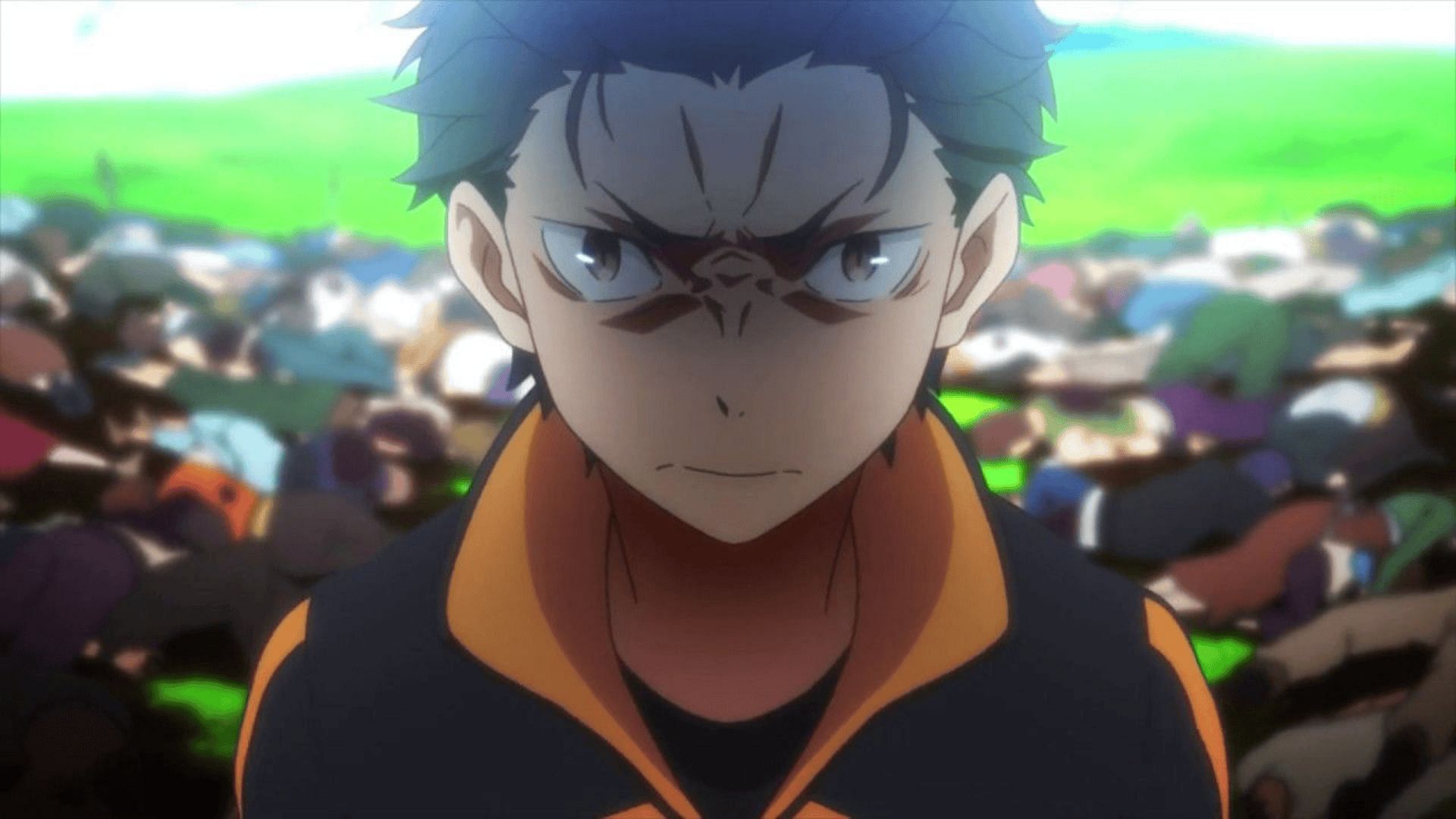 Subaru Natsuki as seen in the anime (image via White Fox)