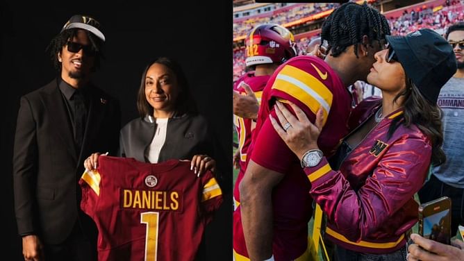 Jayden Daniels' mom Regina Jackson sends Commanders QB some love after Week 8 injury update