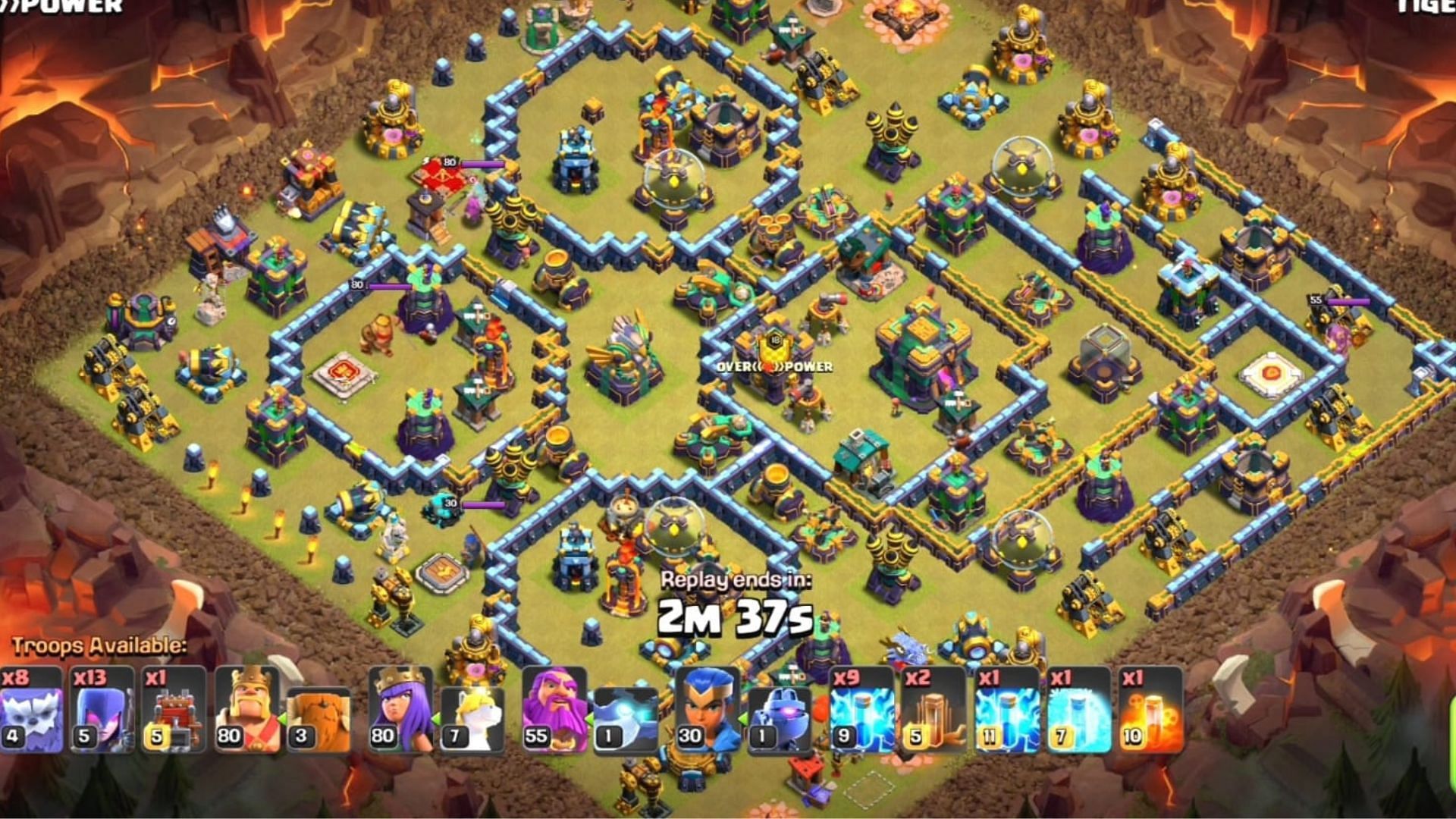 Army swarms of Zap Yeti Witch (Image via Supercell)