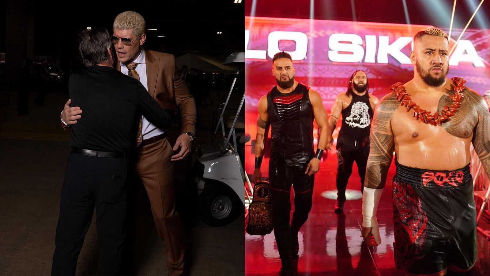 Cody Rhodes and The Bloodline! (pics from WWE.com)