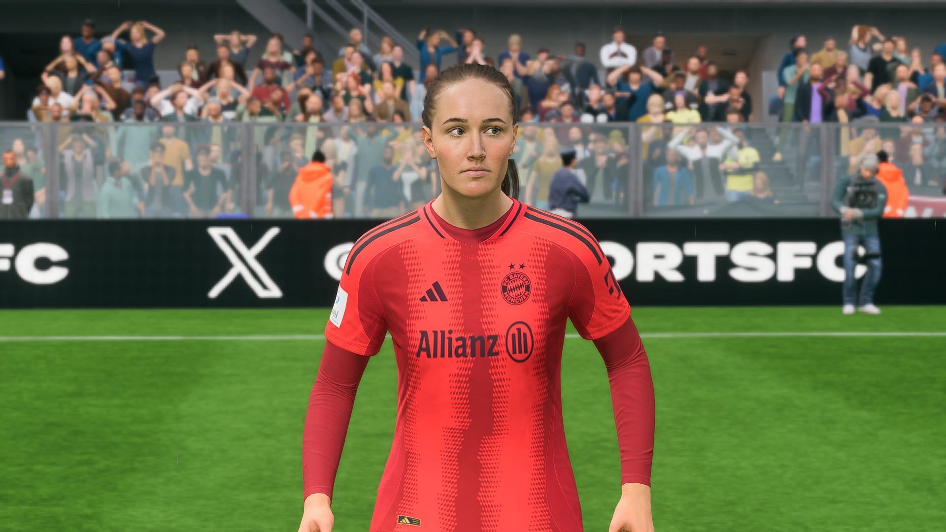 Sydney Lohmann as seen in the game (Image via EA Sports)