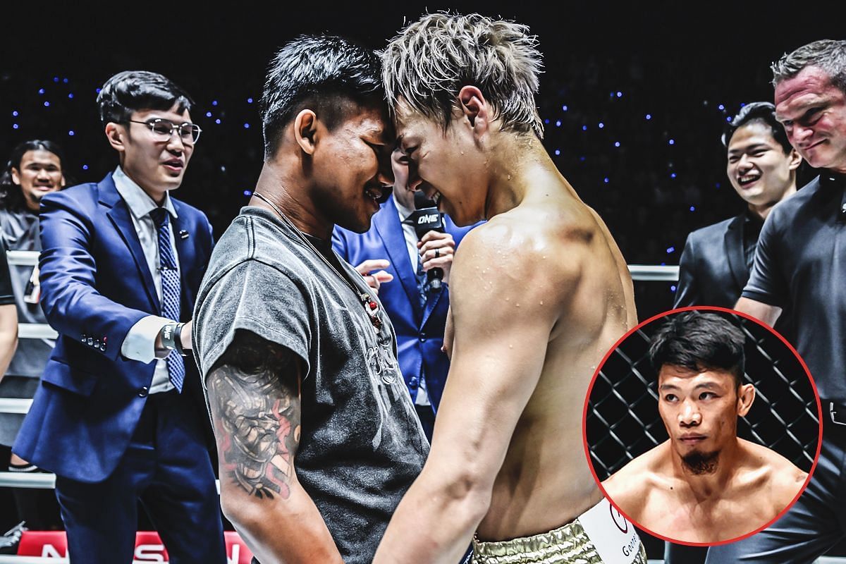 Rodtang Jitmuangnon, Takeru Segawa, Lito Adiwang - Photo by ONE Championship