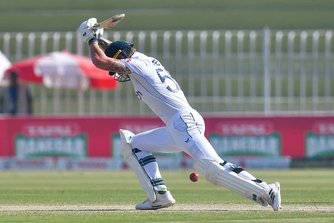 [Watch] Ben Stokes gets LBW after leaving a straight ball in 2024 PAK vs ENG 3rd Test