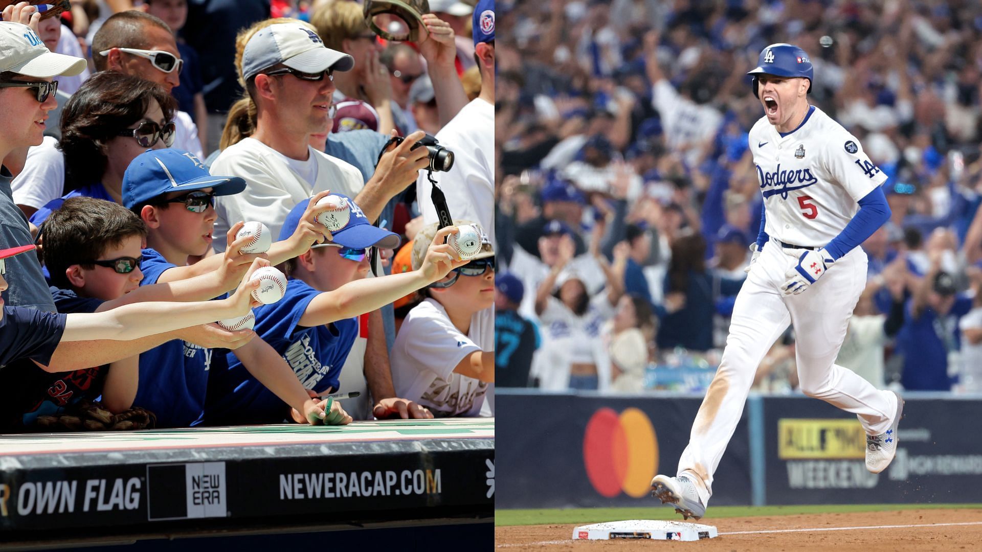 Fans are loving the story of the young fan who caught Freddie Freeman