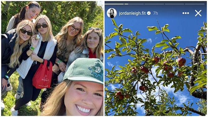 In Photos: Patrik Laine's fiancee Jordan Leigh's girls day out with Habs WAGs including Caitlin Fitzgerald