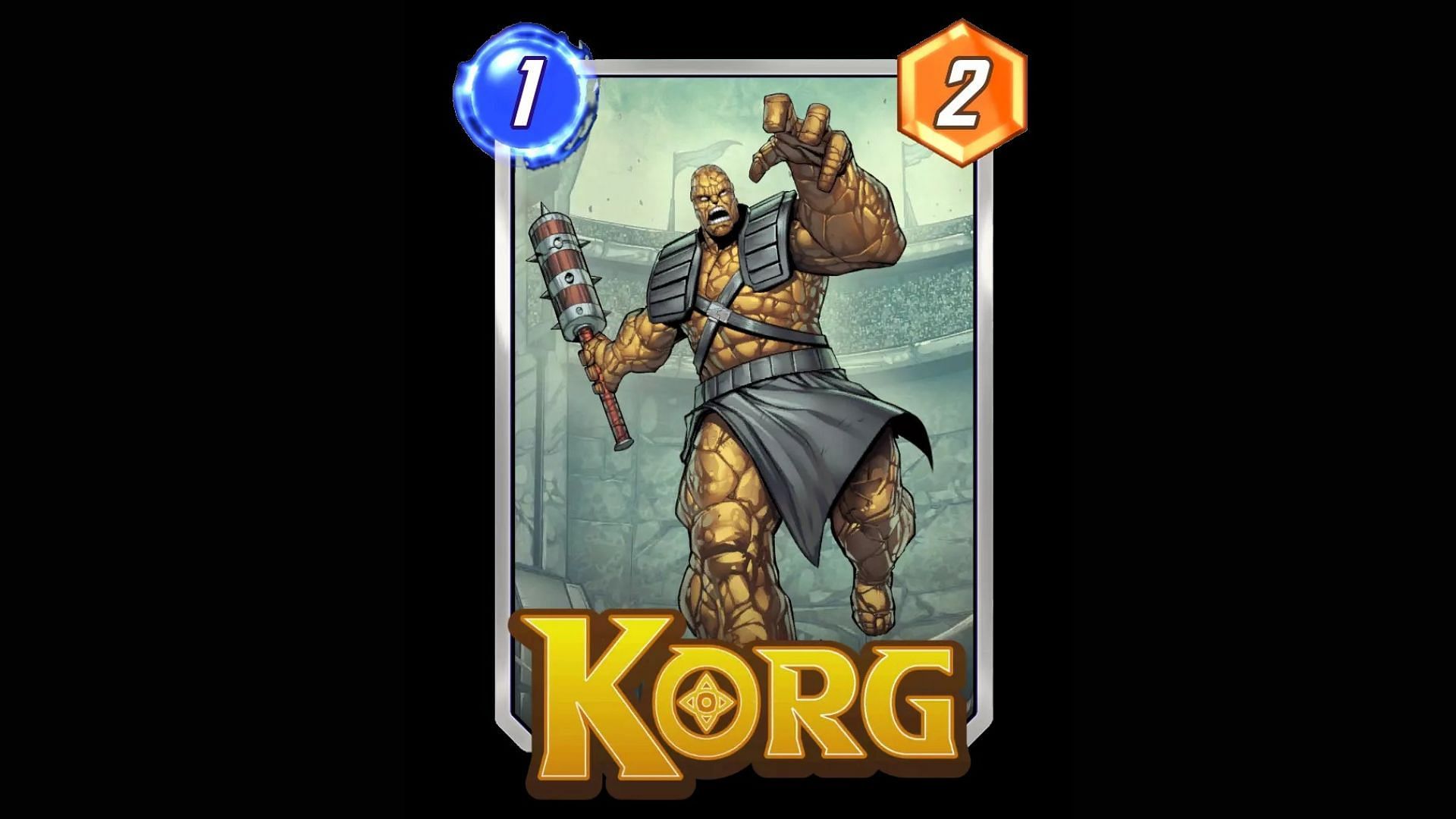 Korg is a one-cost card that has both good stat and utility that can disrupt an opponent&rsquo;s strategy (Image via Nuverse)