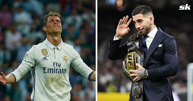 Real Madrid fan and UFC featherweight champion Ilia Topuria snubs Cristiano Ronaldo and names Barcelona rival as favorite player