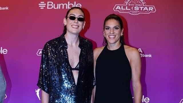 WNBA star Breanna Stewart opens up on a threatening email her wife received (Image credit: Imagn)