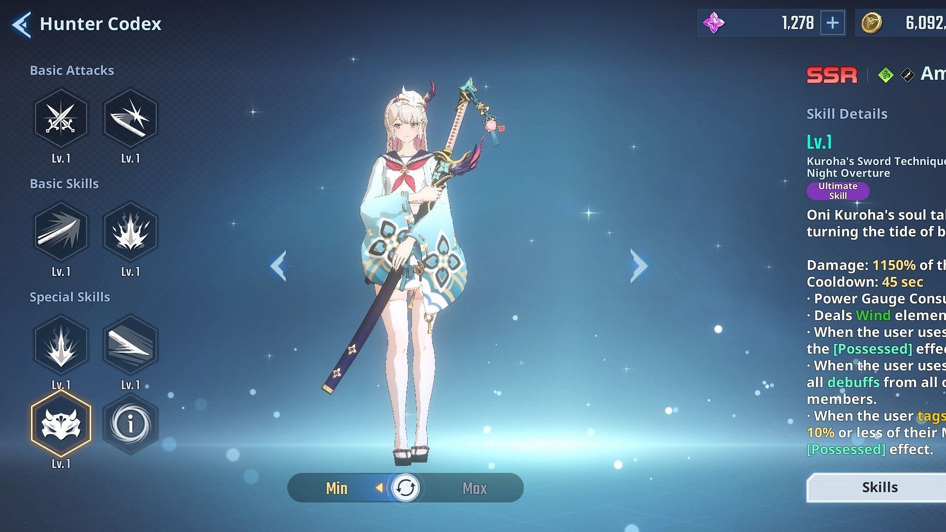 Amamiya Mirei in Solo Leveling Arise (Image via Netmarble)