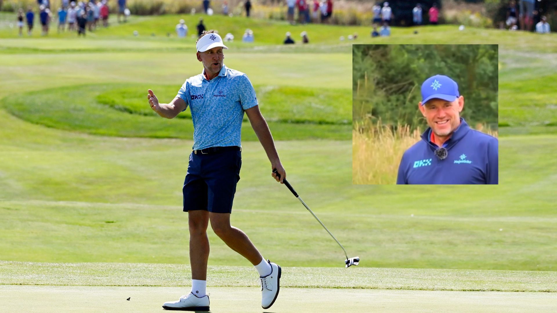 Ian Poulter (Images via Imagn and @Majesticks/X)