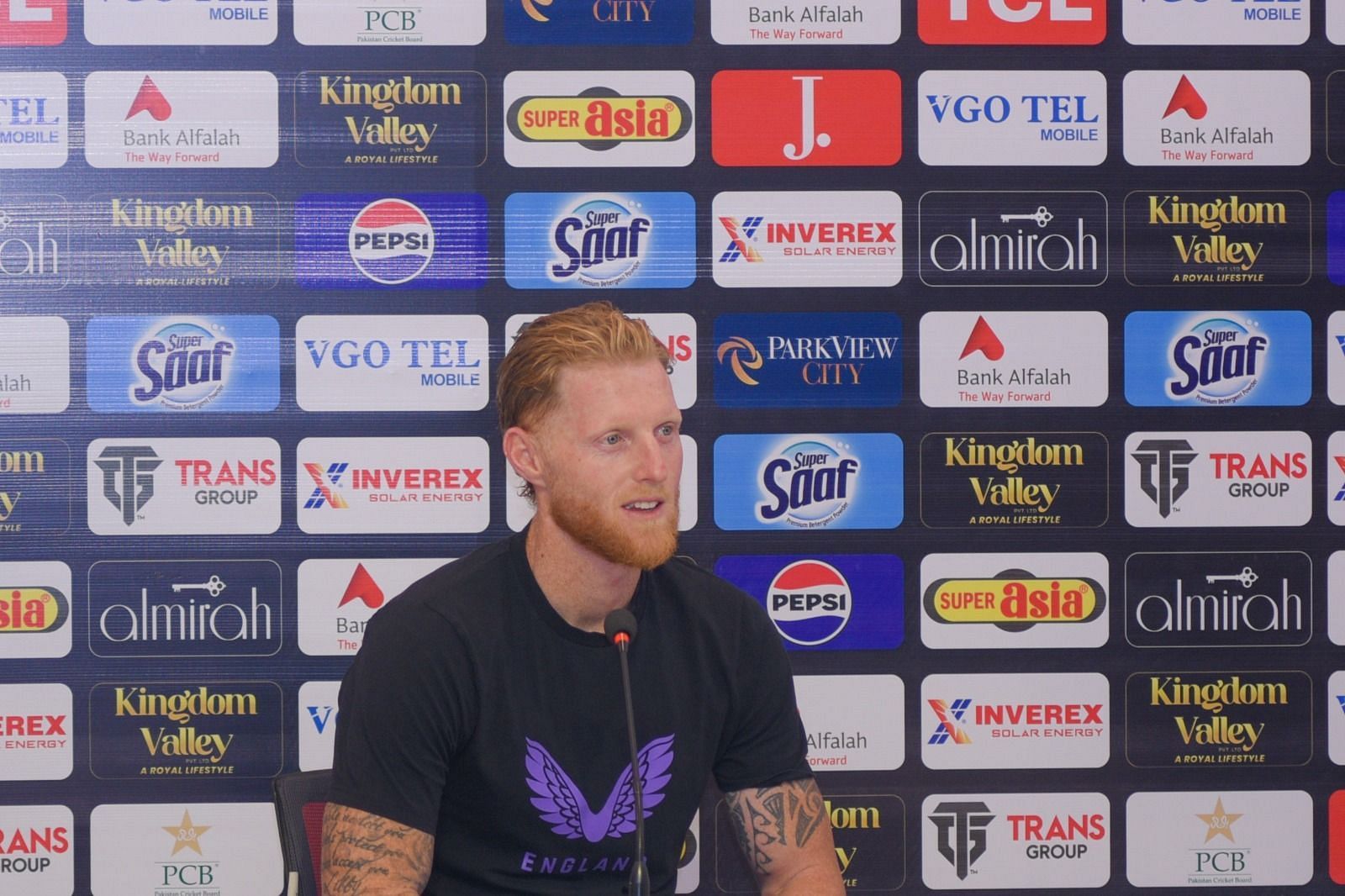 Ben Stokes. (Image Credits: PCB Twitter)