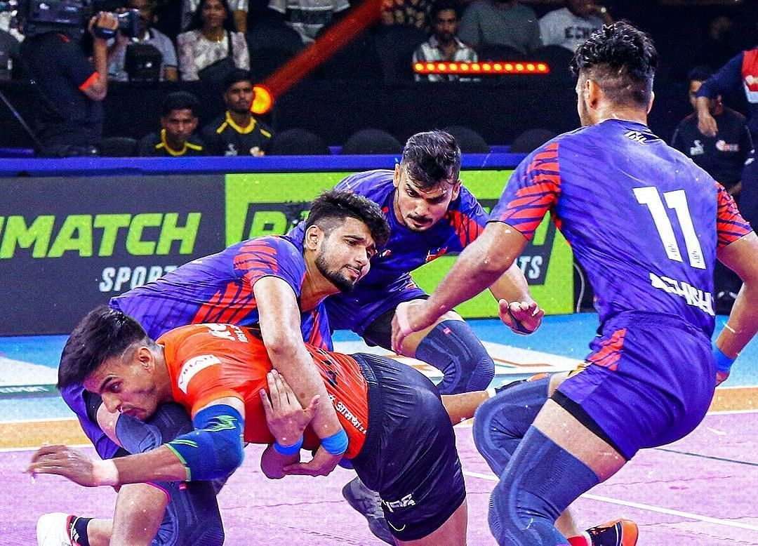 दबंग दिल्ली ने दर्ज की शानदार जीत (Photo Credit - @ProKabaddi)