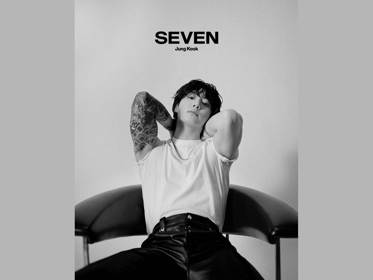 Seven by Jungkook ( Image via Instagram/@bts.bighitofficial)