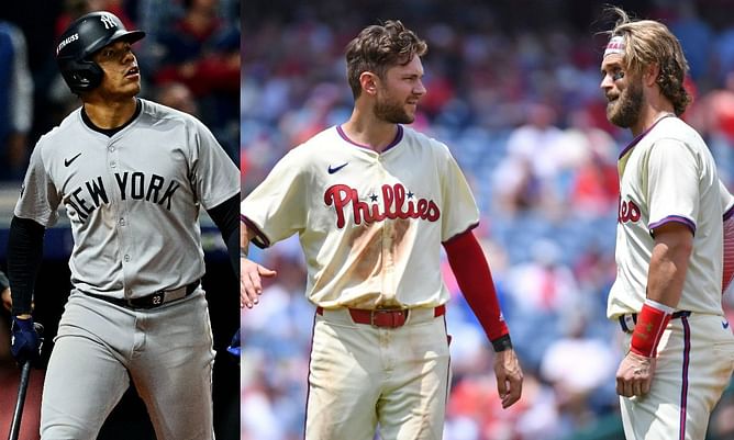 "Juan Soto has a relationship with Bryce Harper, Trea Turner" – Phillies insider not ruling out $500,000,000 Yankees star acquisition in free agency