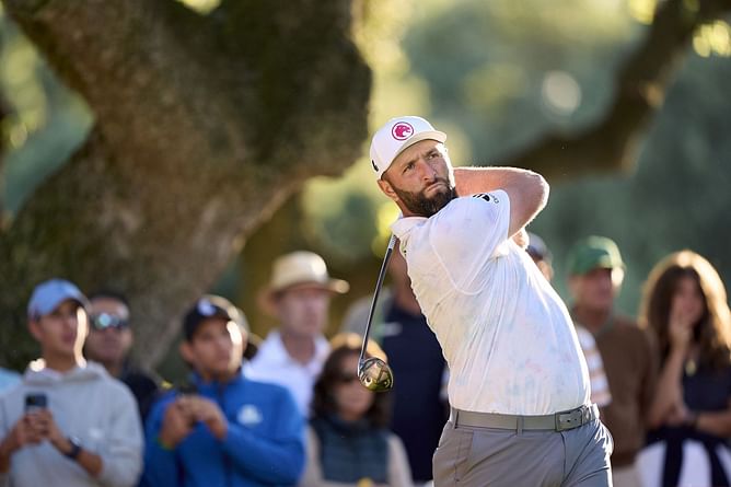 WATCH: Jon Rahm gathers quite a crowd, interacts with young fans at the 2024 Andalucia Masters