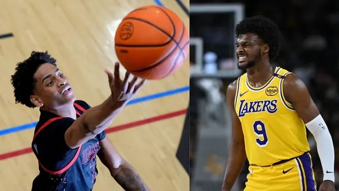 "Bronny is an inspiration" - La La Anthony on son Kiyan Anthony's college future & whether he will follow LeBron James' son's footsteps