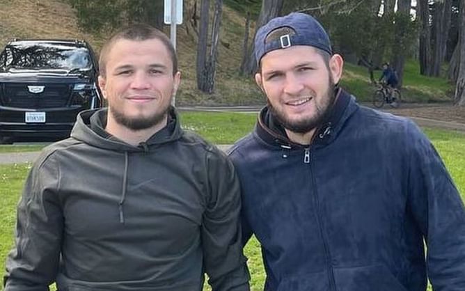 Khabib Nurmagomedov offers words of wisdom to cousin Umar amid UFC title shot debacle