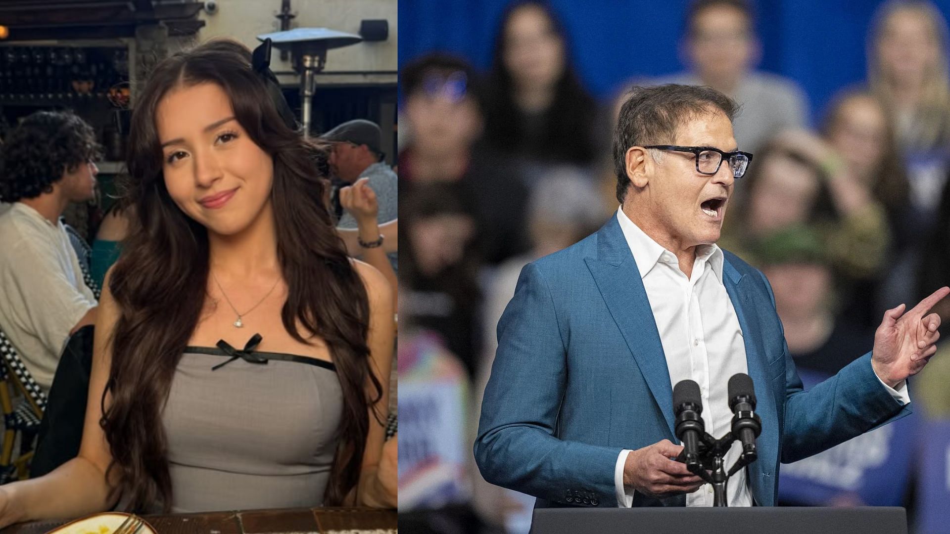 Mark Cuban states he would pay over $200,000 to spend time with Pokimane (Images via @pokimane/Instagram, Getty)