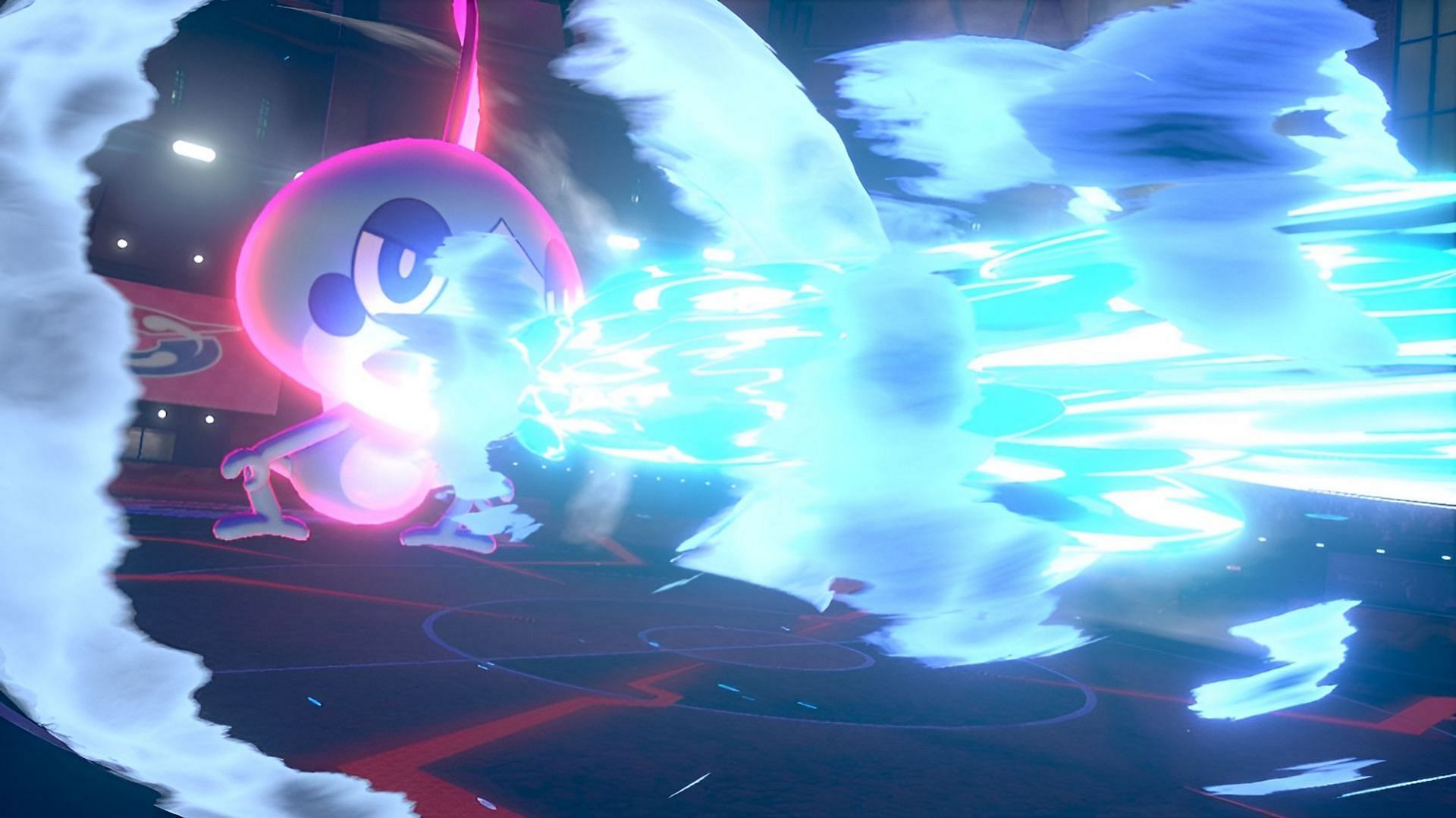 Dynamax Sobble in Pokemon Sword and Shield (Image via The Pokemon Company)