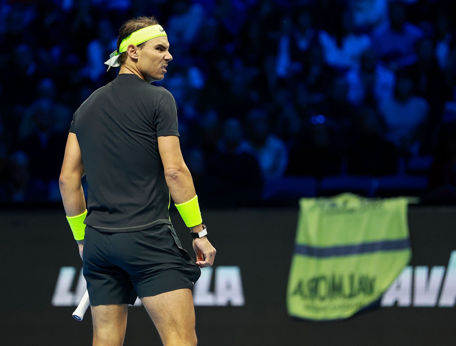 Rafael Nadal at the Nitto ATP Finals - Day One - Source: Getty