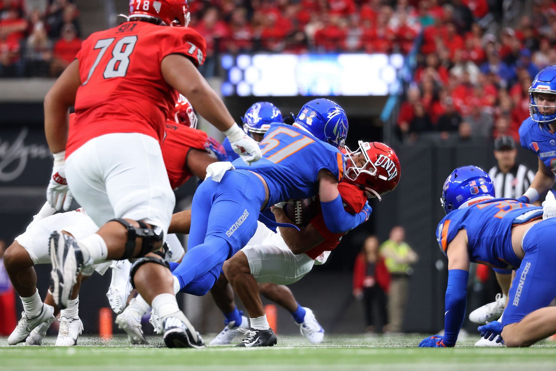 COLLEGE FOOTBALL: DEC 02 Mountain West Championship Game - Boise State vs UNLV - Source: Getty