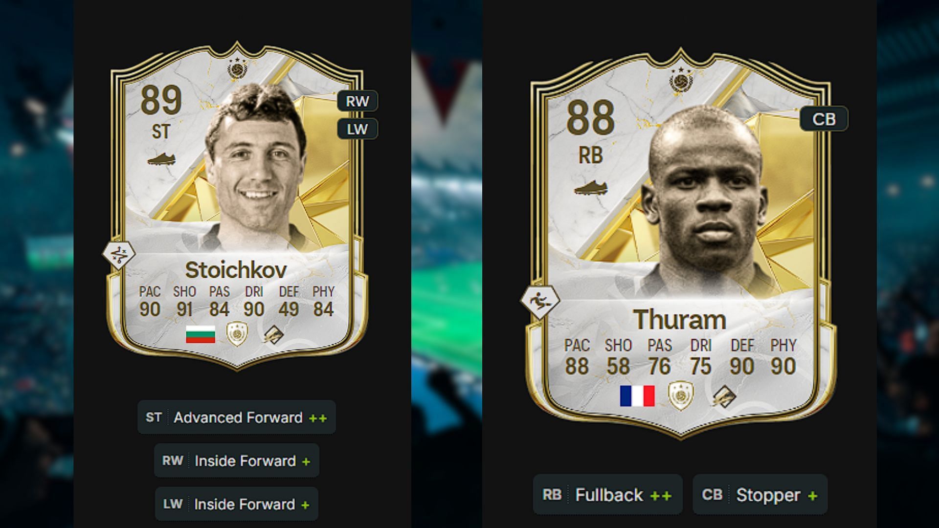 Best players of the team (Image via EA and Futwiz)