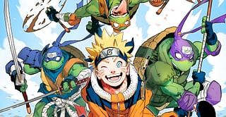 Naruto x TMNT crossover features Sasuke, Kakashi, and more in sneak peek of issue #1