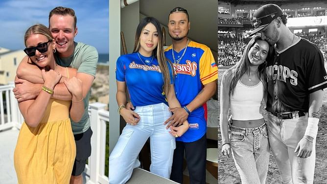 Jackson Merrill, Luis Arraez, Michael King's partners Sammie, Gladys, Sheila donned Padres stars' face-printed outfits in NLDS Game 1 loss to Dodgers